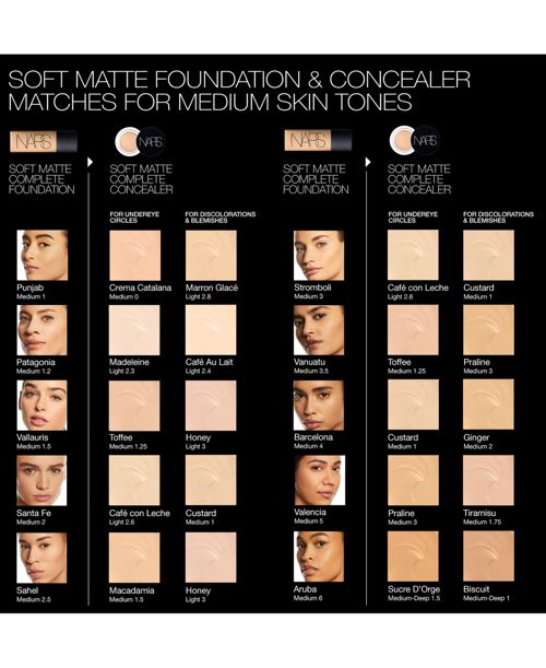 Nars Soft Matte Complete Foundation - Sahel