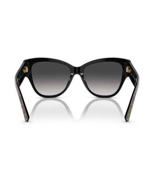 Dolce&Gabbana Women's Sunglasses DG4449 - Leo Brown On Black