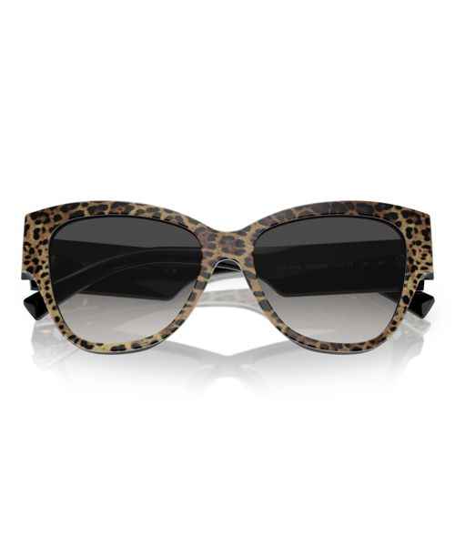 Dolce&Gabbana Women's Sunglasses DG4449 - Leo Brown On Black