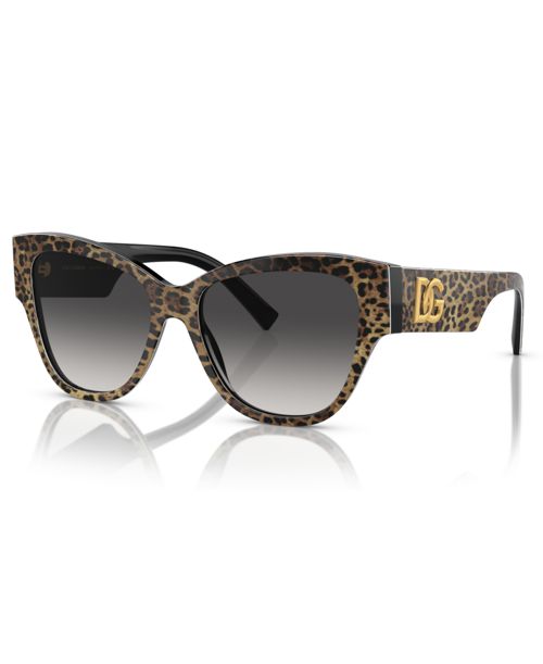 Dolce&Gabbana Women's Sunglasses DG4449 - Leo Brown On Black