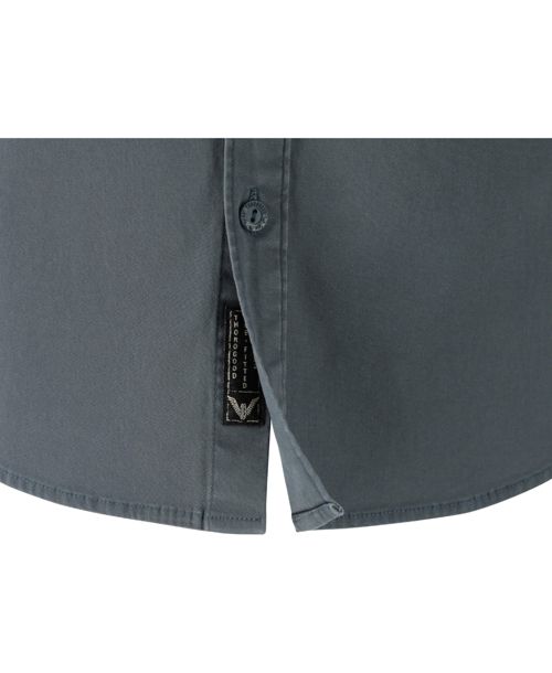 Thorogood Men's Short Sleeve Utility Button Up Shirt - Vintage slate