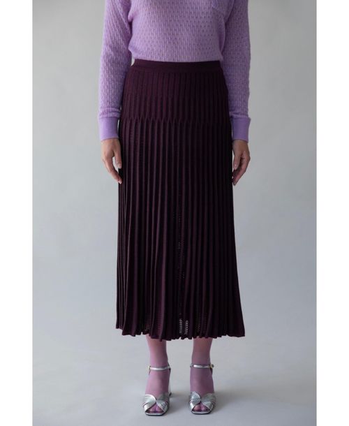 Sskein Women's Soleil Skirt - Aubergine