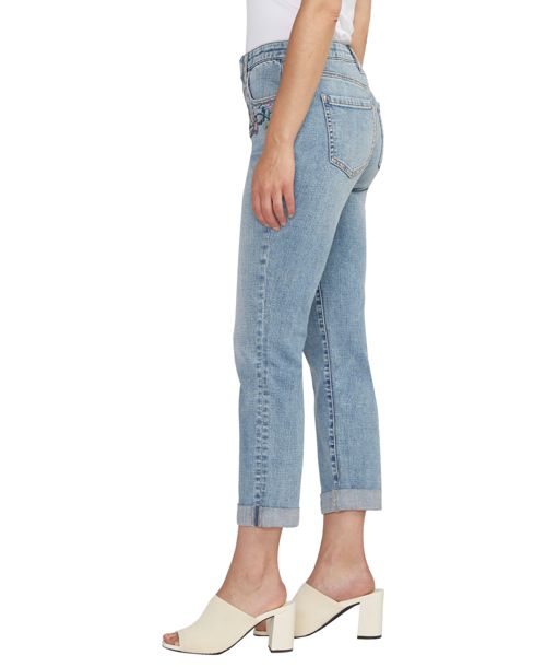 Jag Women's Carter Mid Rise Slim Leg Jeans - Skyscape Blue
