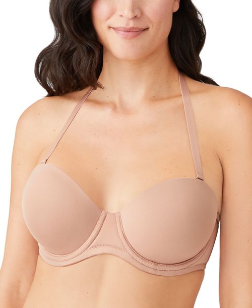 Wacoal Red Carpet Full Figure Underwire Strapless Bra 854119, Up To I Cup - Roebuck