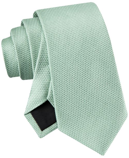 Calvin Klein Men's Coventry Solid Textured Tie - Sage Mint