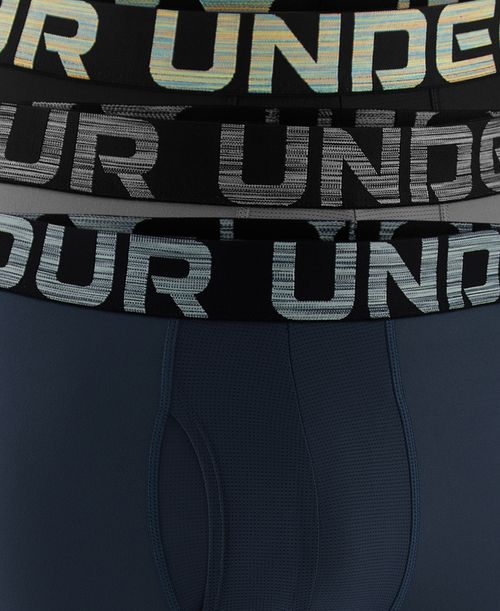 Under Armour Men's Boxerjock Novelty Boxer Briefs, 3-Pack - Black/Gray/Navy
