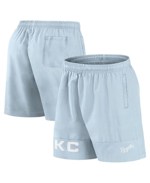 Fanatics Men's Light Blue Kansas City Royals Elements Swim Shorts - Light Blue