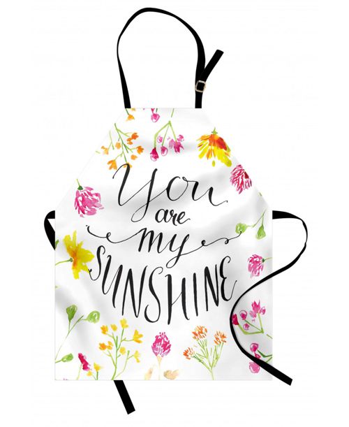 Ambesonne Saying Apron - Multi