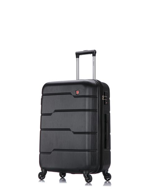 Dukap Rodez 24" Lightweight Hardside Spinner Luggage - Black