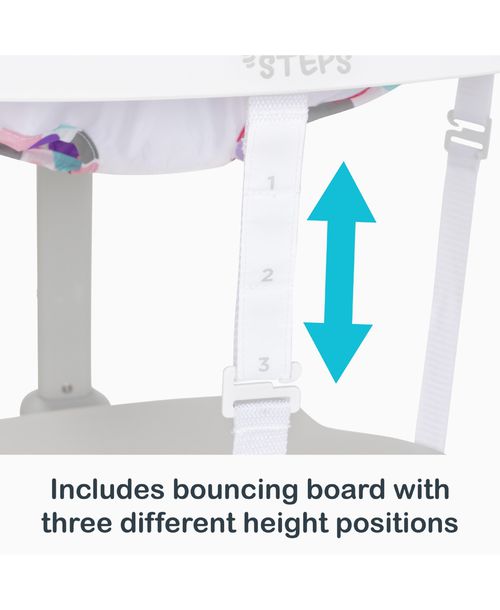 Smart Steps by Baby Trend Smart Steps Bounce N Play 3-in-1 Activity Center - Princess pink