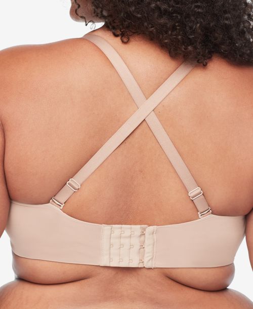 Warners Easy Does It Easy Size Lightly Lined Wireless Strapless Bra RY0161A - Toasted Almond