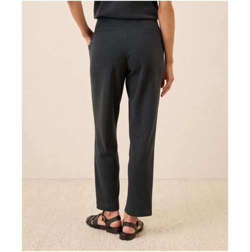 Pact Women's Airplane Tapered Leg Pant - Charcoal heather