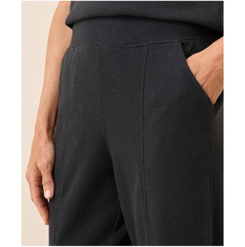 Pact Women's Airplane Tapered Leg Pant - Charcoal heather