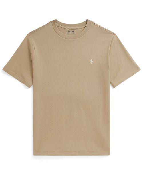 Polo Ralph Lauren Boys 8-20 Cotton Jersey Crewneck Tee - Classic Khaki