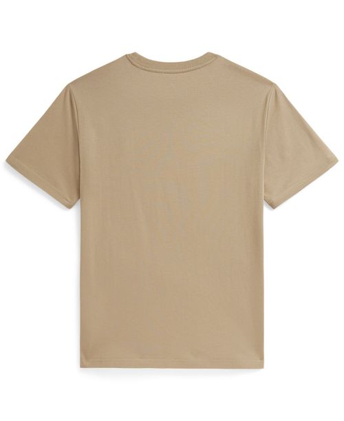 Polo Ralph Lauren Boys 8-20 Cotton Jersey Crewneck Tee - Classic Khaki
