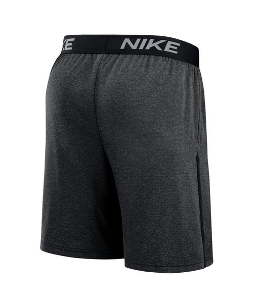 Nike Men's Black San Francisco Giants Authentic Collection Performance Knit Shorts - Black