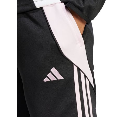 adidas Women's Tiro 24 Slim-Fit Training Pants - Black/clear Pink