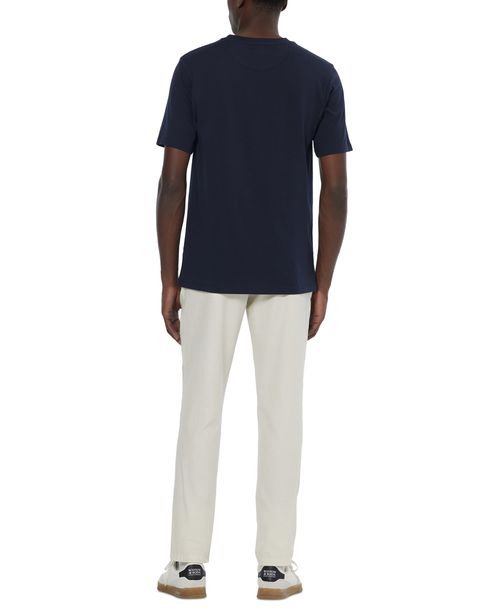Scotch & Soda Men's Warren Drawstring Linen Pant - Off White