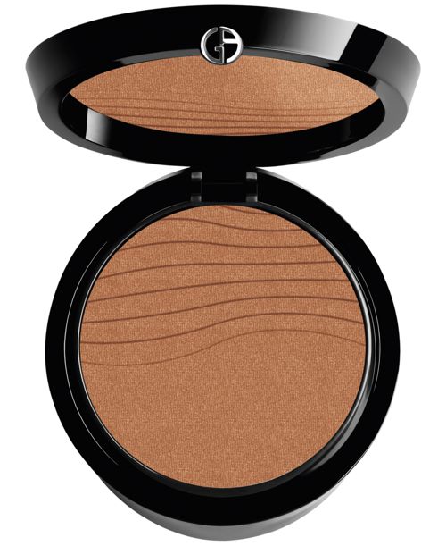 Armani Beauty Luminous Silk Glow Pressed Setting Powder - 9 (Tan to Deep with Pink Undertones)
