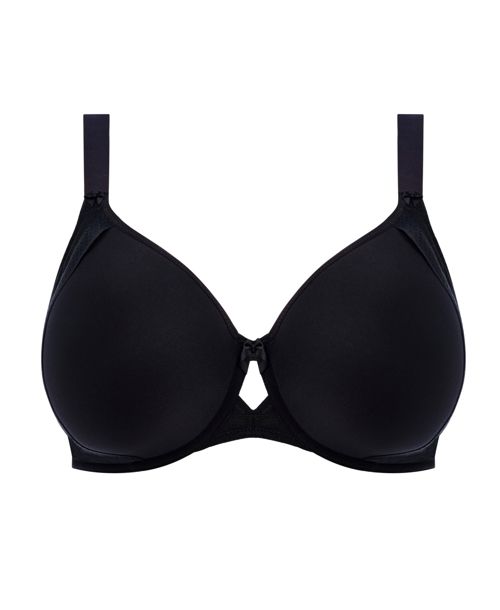 Elomi Plus Size Nerina Underwire Spacer T-Shirt Bra - Black