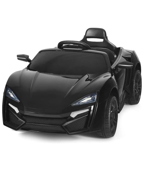 12V 2.4G Rc Electric Vehicle with Lights - Black