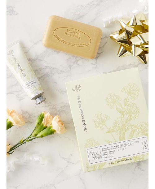 Pre de Provence Heritage Gift Set 150g Soap & 30ml Hand Cream - Verbana