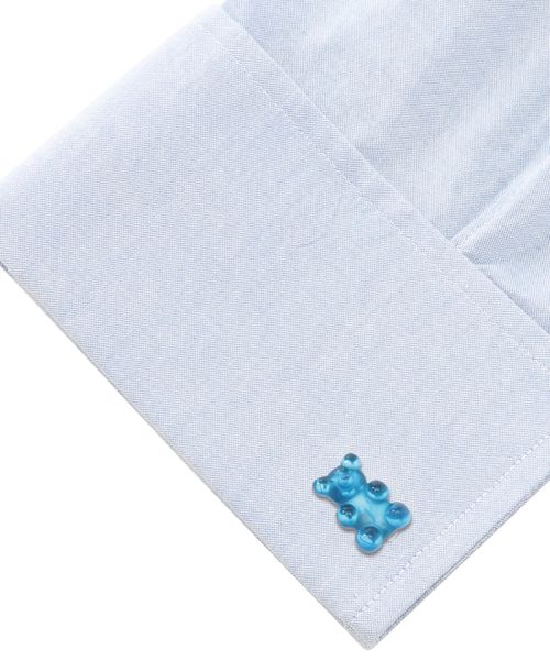 Men's Gummy Bear Cufflinks - Blue