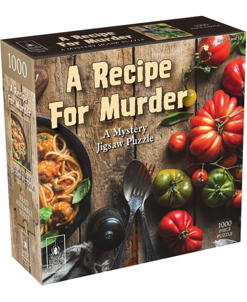 A Recipe for Murder - Mystery Jigsaw Puzzle