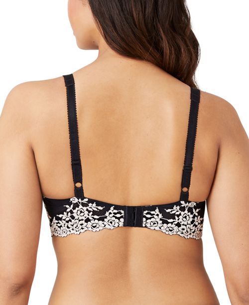 Wacoal Women's Embrace Lace Contour Bra 853191 - Black