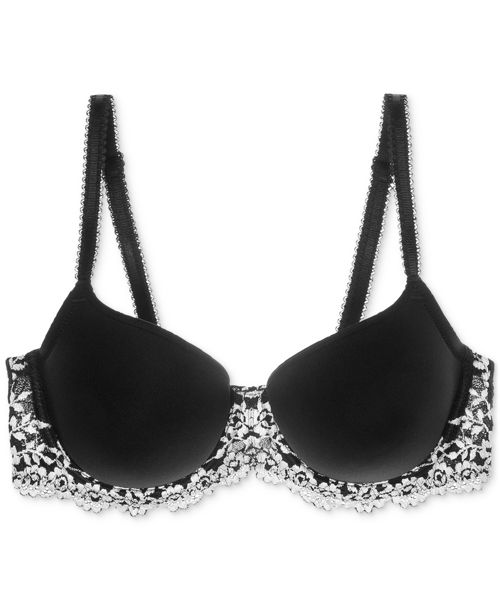 Wacoal Women's Embrace Lace Contour Bra 853191 - Black