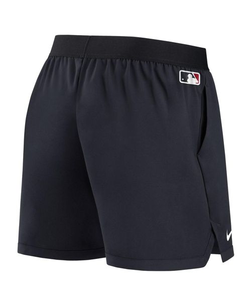 Women's Nike Navy Cleveland Guardians Authentic Collection Team Performance Shorts - Navy