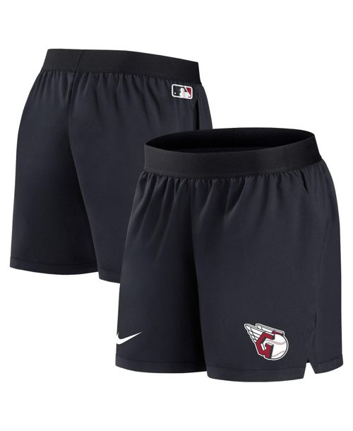 Women's Nike Navy Cleveland Guardians Authentic Collection Team Performance Shorts - Navy