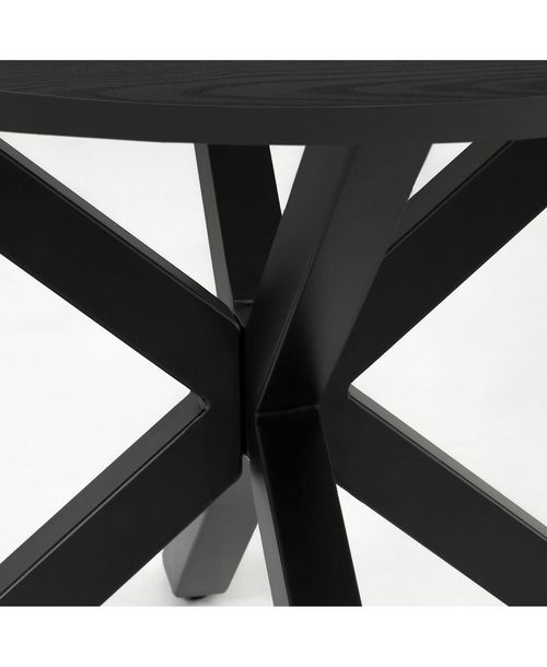 5-Piece Round Dining Table Set, 39.4'' Mdf Wood Grain Top with Metal Legs and Upholstered Chairs for Kitchen or Apartment-Maison Boucle - Green