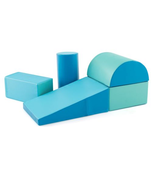 Slickblue Toddler 5-Piece Climb and Crawl Activity Playset - Navy