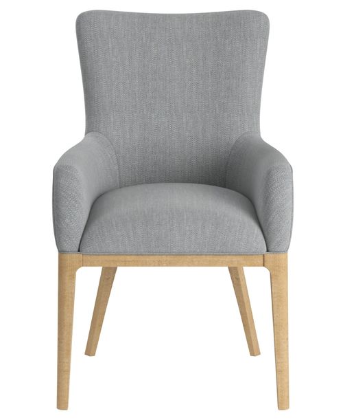 Loft 9-Pc. Wood Rectangle Dining Set (Table, 6 Side Chairs, and 2 Arm Chairs) - Brown, Gray