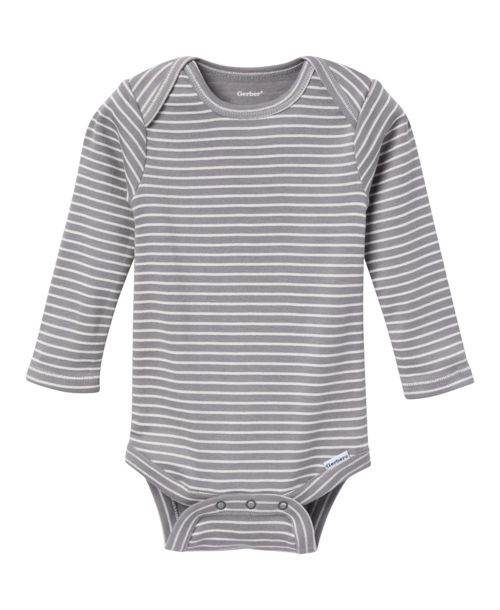 Gerber Baby Boys 6-Pack Onesies Bodysuits - Blue plaid