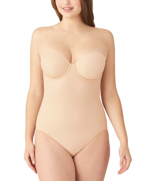 Wacoal Red Carpet Strapless Shaping Bodybriefer 801219 - Naturally Nude