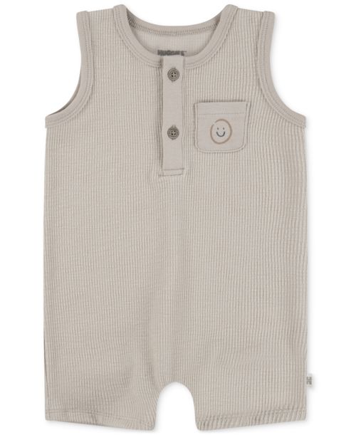 Huggies Baby Boys Sleeveless Romper - Beige