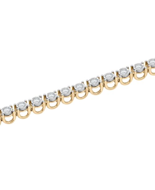 Diamond Tennis Bracelet (2 ct. t.w.) in 14k Gold - Yellow Gold