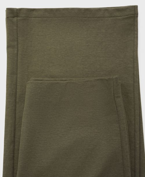 Mango Women's Elastic Waist Straight-Fit Pants - Khaki