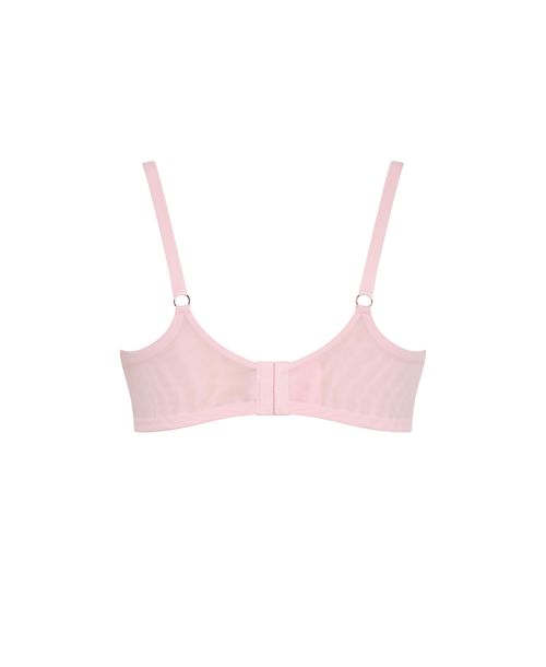 City Chic Women's Poppy Demi Underwire Bra - Pink icing