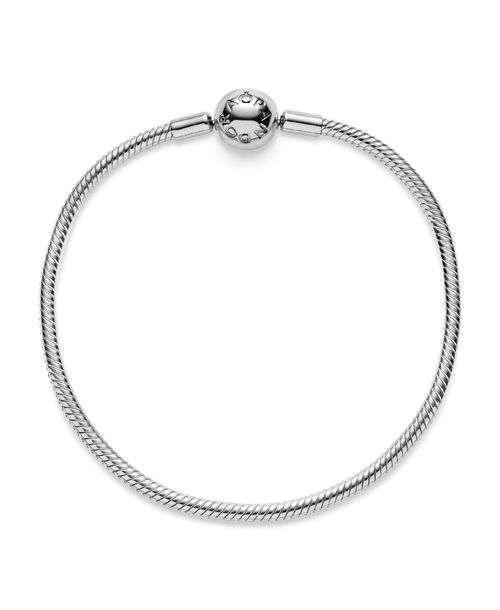 Pandora Moments Sterling Silver Snake Chain Bracelet - Moments Sterling Silver Snake Chain Silv