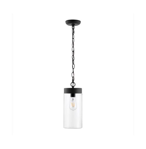 Lianne 5.7" Outdoor Pendant - Black
