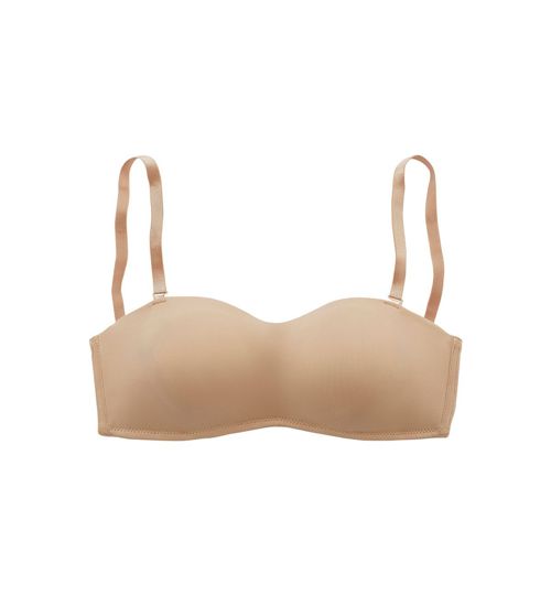 Lascana Women's Multiway Strapless T-Shirt Bra - Tan