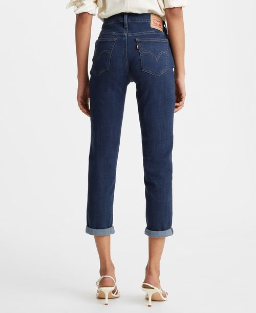 Levi's Women's Relaxed Boyfriend Tapered-Leg Jeans - Cobalt Layer