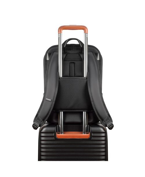 Champs Onyx Collection - Everyday Backpack with Usb Port - Black