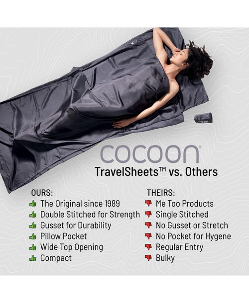 Cocoon Premium - TravelSheet - Cotton - Nile
