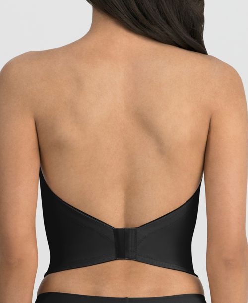 Dominique Brie Backless Strapless Bra, 6380 - Black