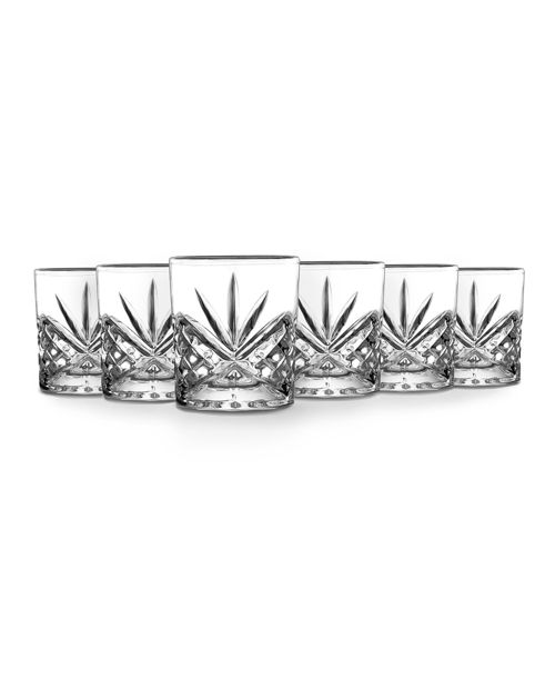 Godinger Dublin Whiskey Shot Glasses, Set of 6 - Clear