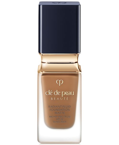 Cle de Peau Beaute Radiant Fluid Foundation Matte Broad Spectrum Spf 20 Sunscreen - O90 VERY DEEP OCHER